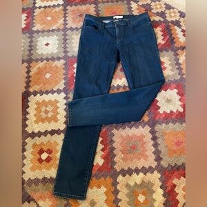 Tory Burch Indigo Straight Leg Jeans